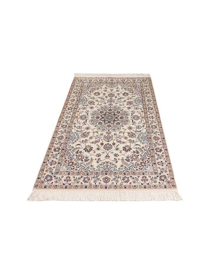 3' 3 x 5' 1 Hand Knotted Nain Persian Rug