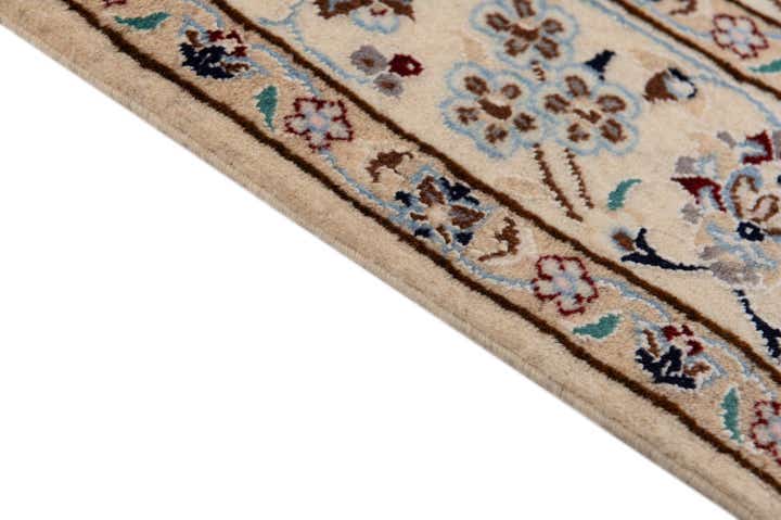3' 3 x 5' 1 Hand Knotted Nain Persian Rug