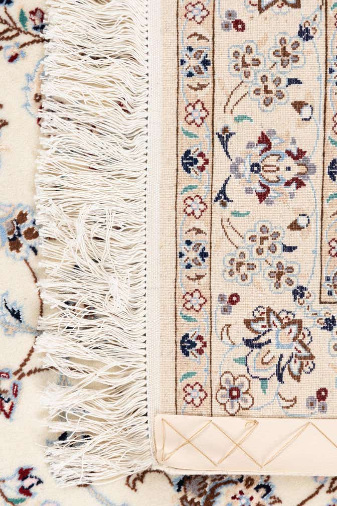 3' 3 x 5' 1 Hand Knotted Nain Persian Rug