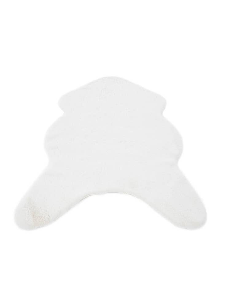 Detail image of 3' x 5' Natural Sheepskin Rug