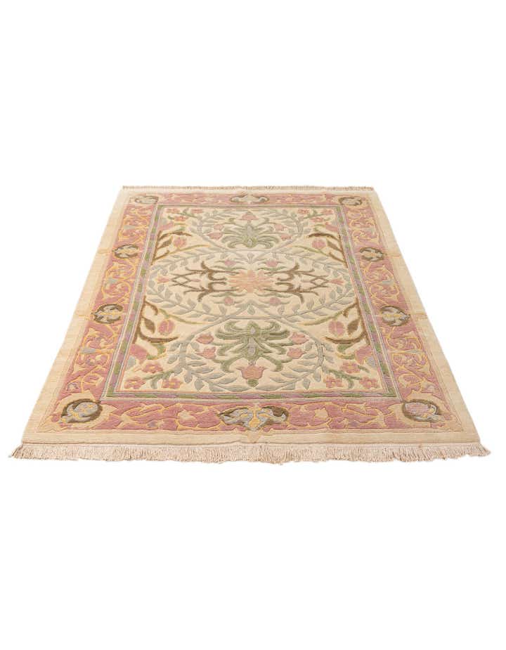 6' 1 x 8' 11 Hand Knotted Nepal Wool Rug