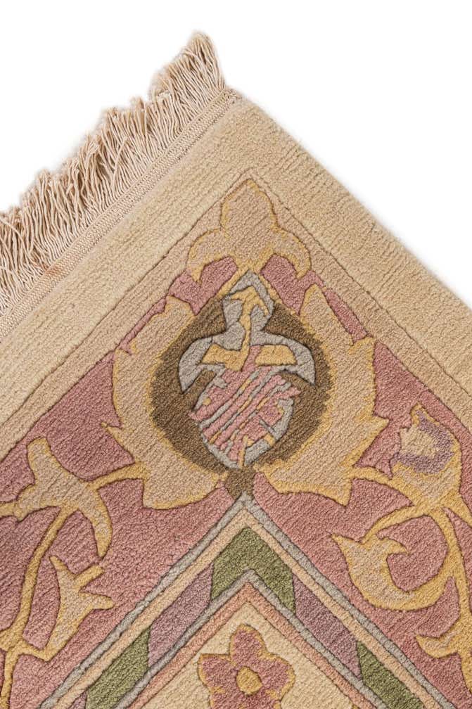 6' 1 x 8' 11 Hand Knotted Nepal Wool Rug