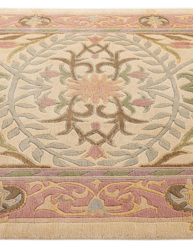 Detail image of 6' 1 x 8' 11  Hand Knotted Nepal Wool Rug