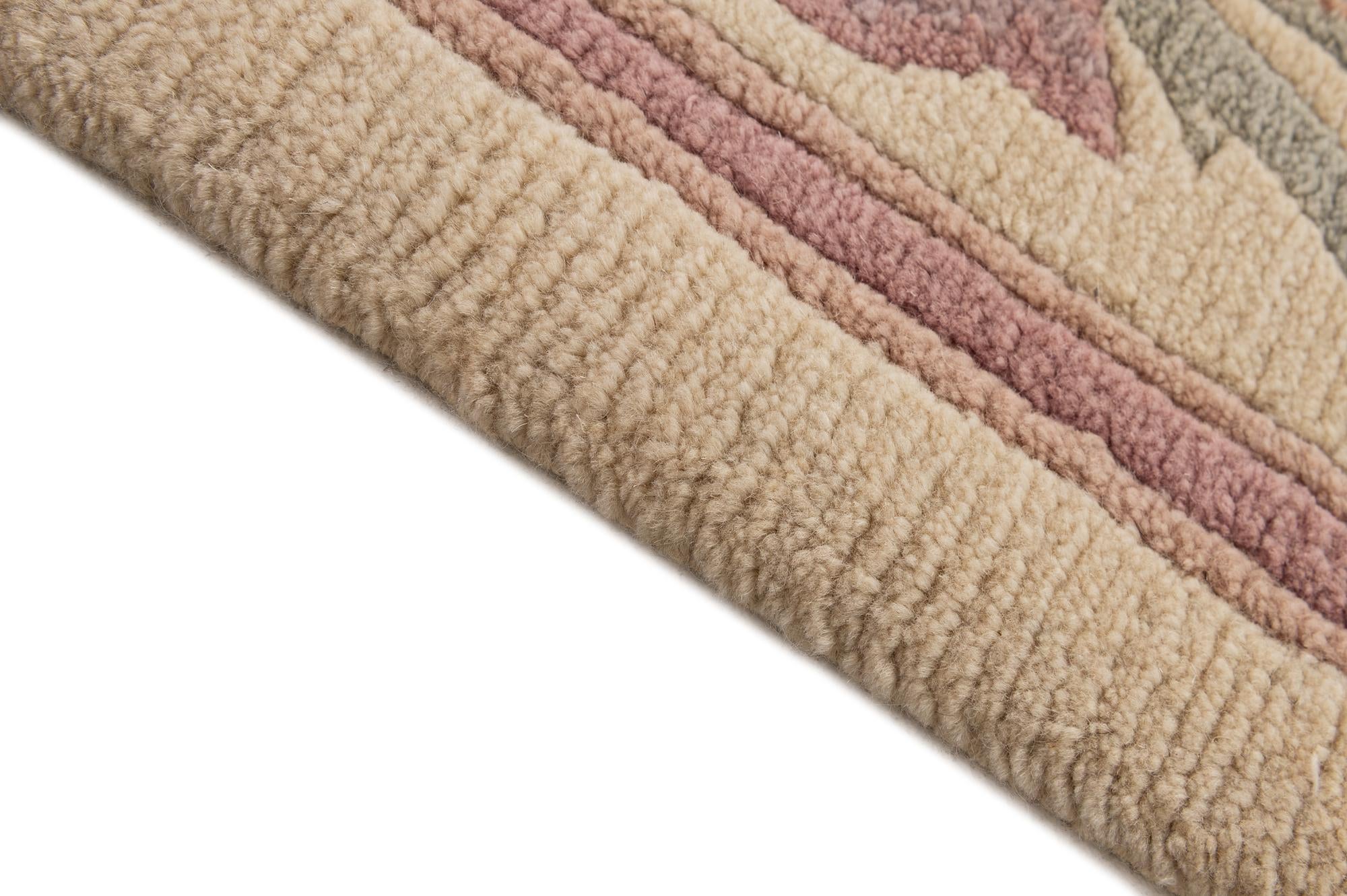 6' 3 x 9' 11 Hand Knotted Nepal Wool Rug