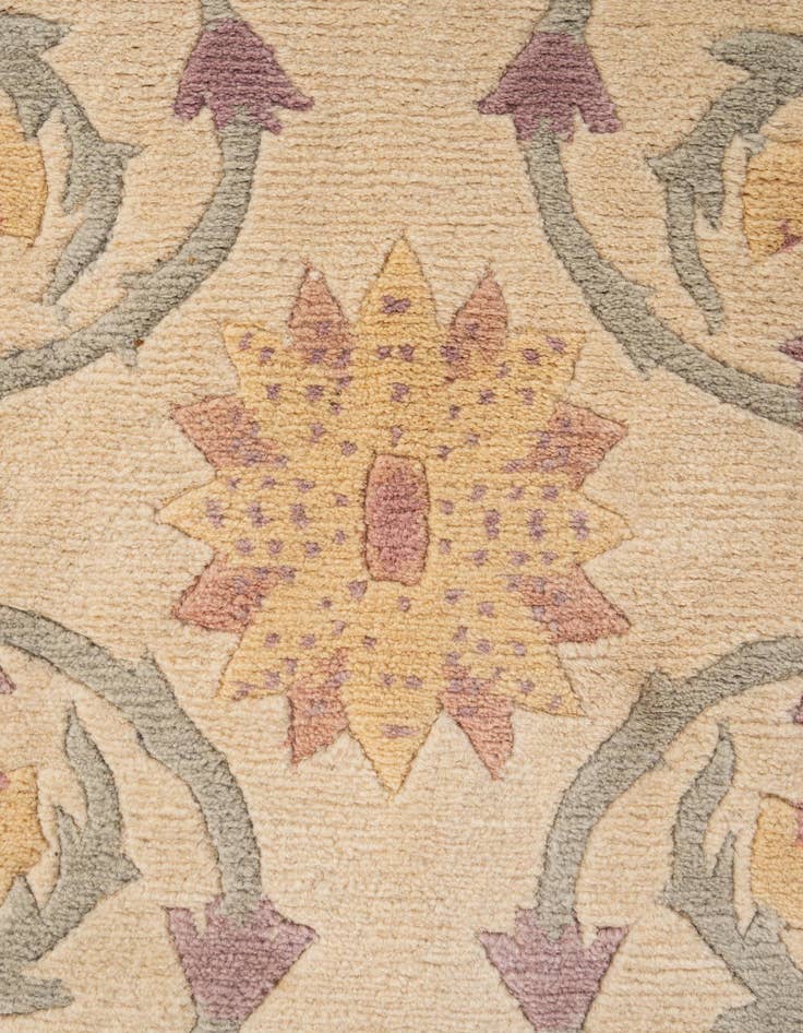 Detail image of 6' 3 x 9' 11  Hand Knotted Nepal Wool Rug