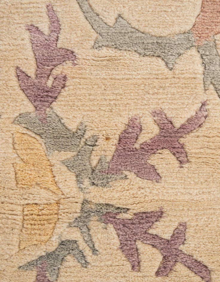 Detail image of 6' 3 x 9' 11  Hand Knotted Nepal Wool Rug