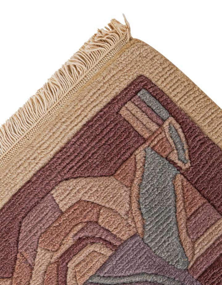 4' 1 x 5' 10 Hand Knotted Nepal Wool Rug