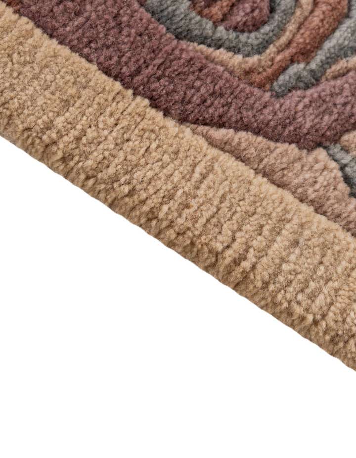 4' 1 x 5' 10 Hand Knotted Nepal Wool Rug