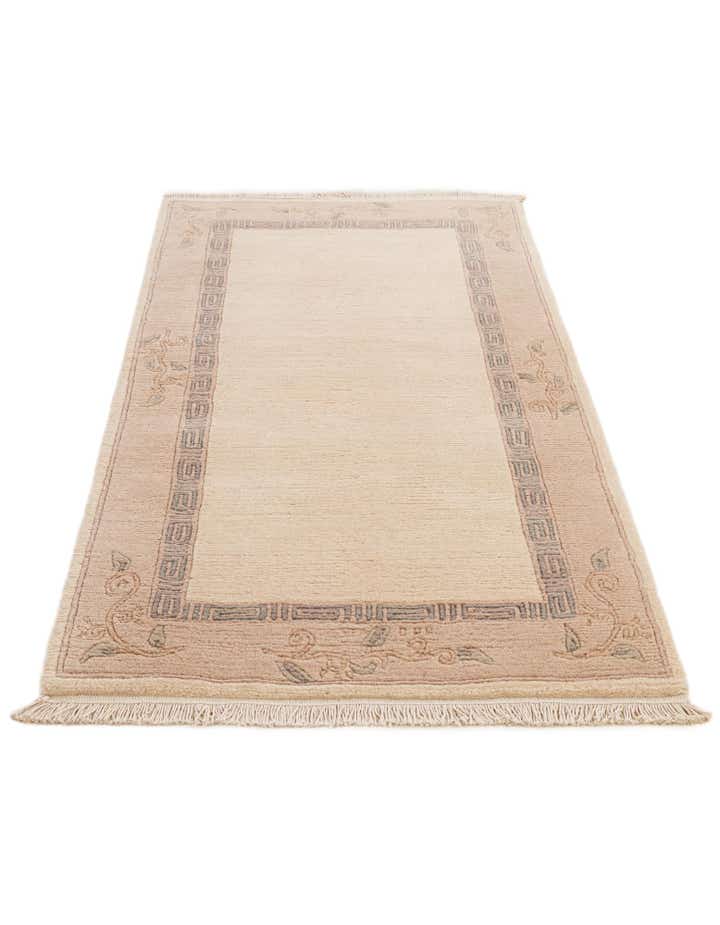 2' 5 x 4' 8 Hand Knotted Nepal Wool Rug