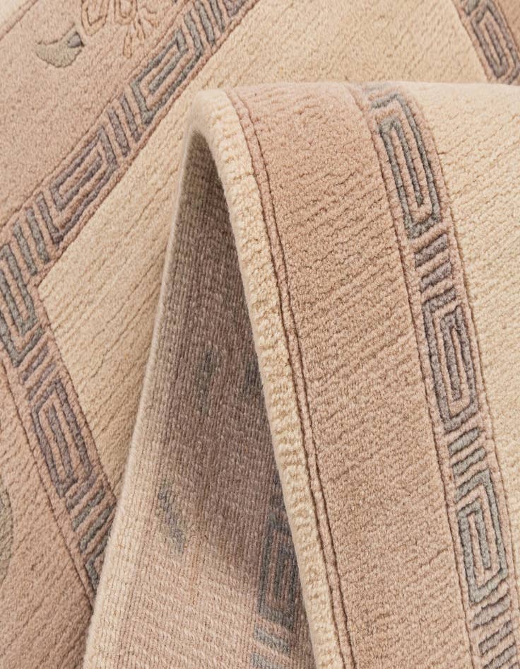 Detail image of 2' 5 x 4' 8  Hand Knotted Nepal Wool Rug