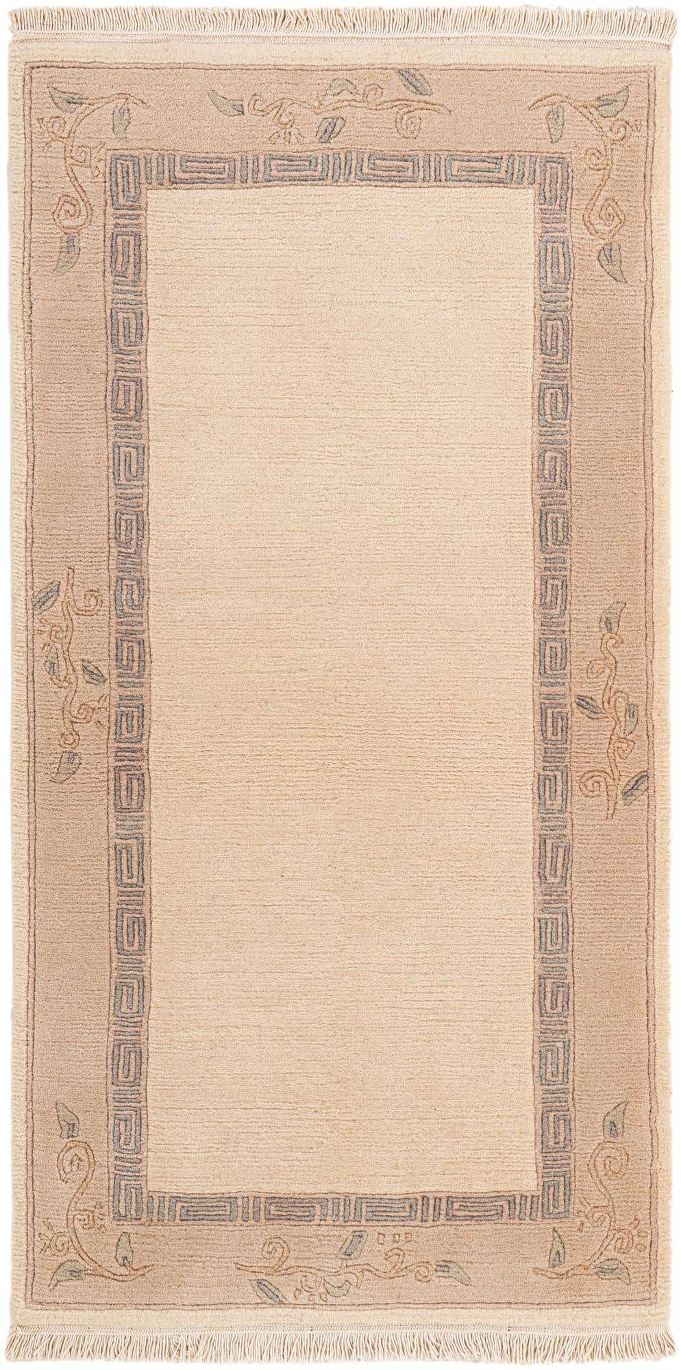 2' 5 x 4' 8 Hand Knotted Nepal Wool Rug