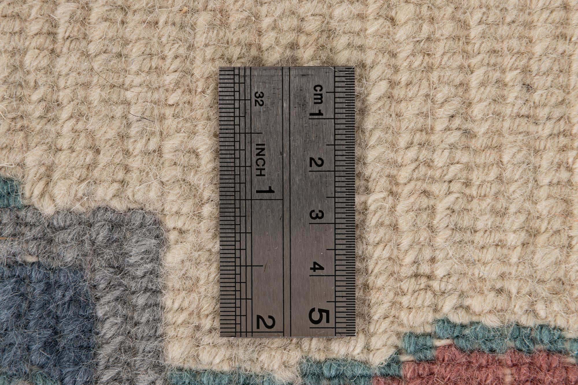 5' 9 x 8' Hand Knotted Nepal Wool Rug