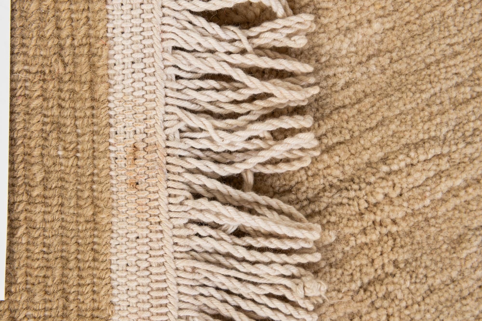 5' 9 x 8' Hand Knotted Nepal Wool Rug