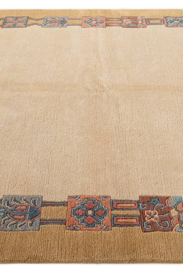 Detail image of 5' 9 x 8' Hand Knotted Nepal Wool Rug