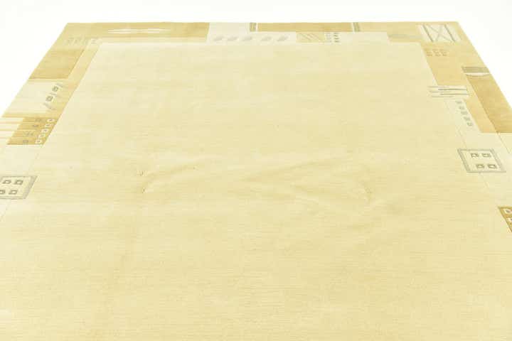 6' 6 x 8' 4 Hand Knotted Nepal Wool Rug