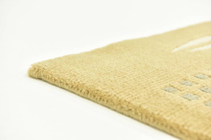 Detail image of 6' 6 x 8' 4 Hand Knotted Nepal Wool Rug