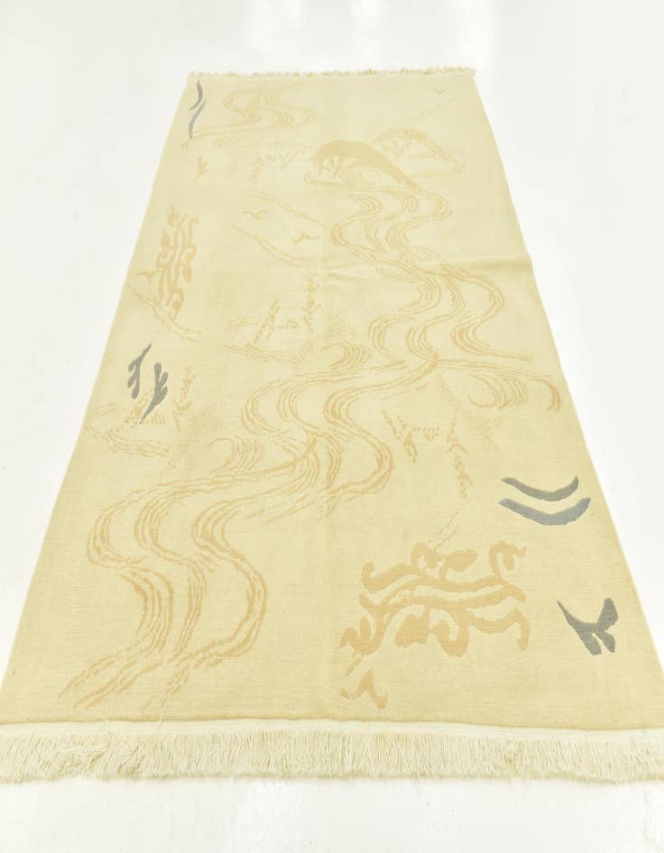 Detail image of 5' 7 x 7' 10 Hand Knotted Nepal Wool Rug