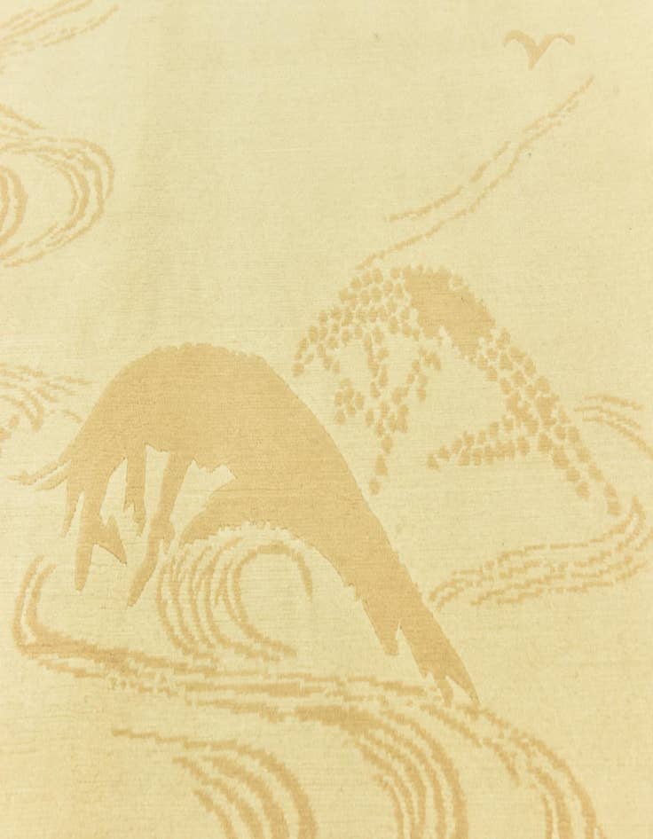 Detail image of 5' 7 x 7' 10 Hand Knotted Nepal Wool Rug