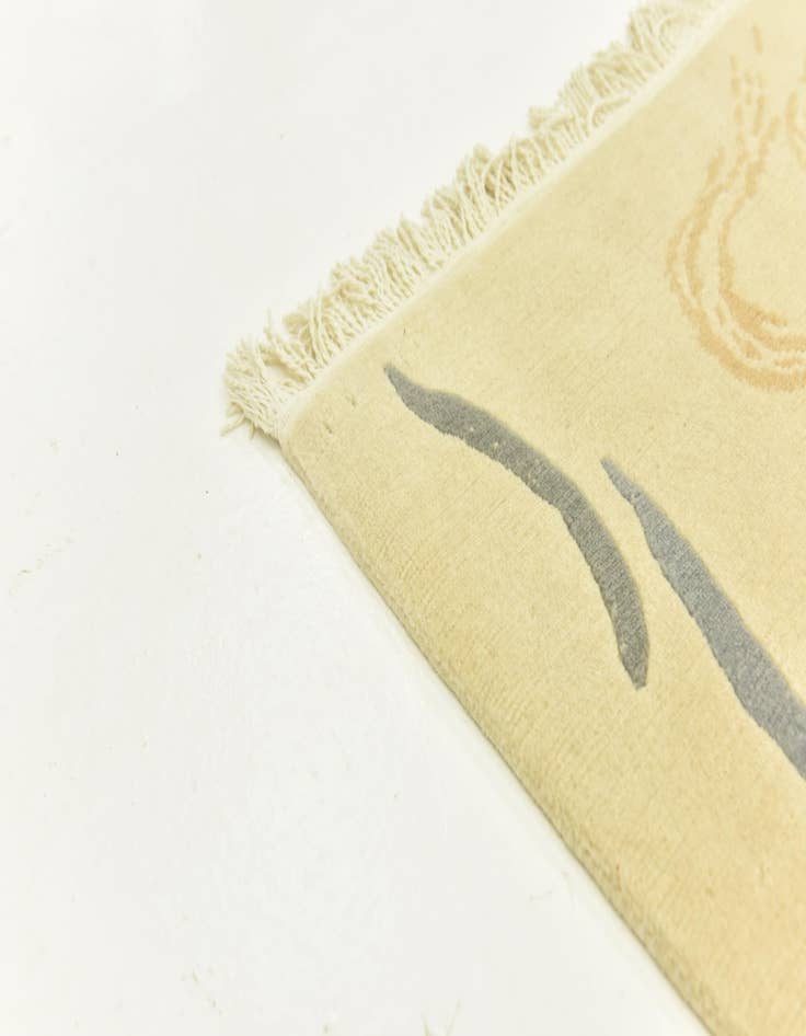 Detail image of 5' 7 x 7' 10 Hand Knotted Nepal Wool Rug