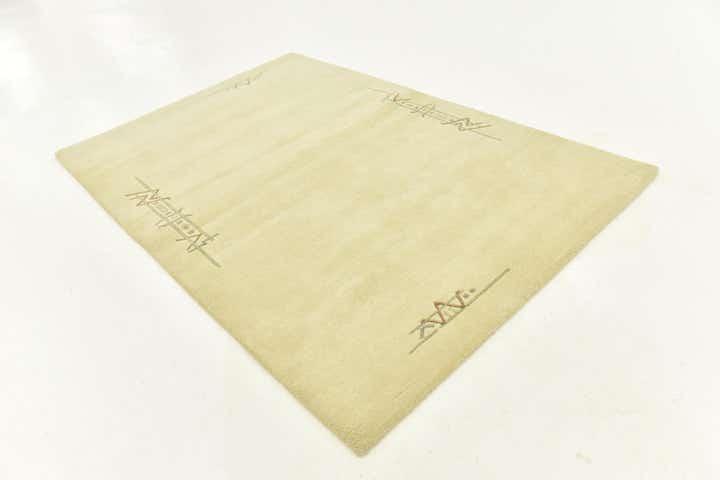 4' x 6' Hand Knotted Nepal Wool Rug