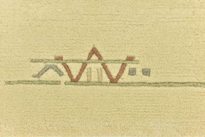 4' x 6' Hand Knotted Nepal Wool Rug