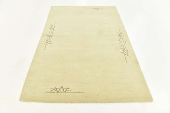 4' x 6' Hand Knotted Nepal Wool Rug