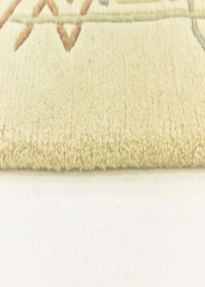 4' x 6' Hand Knotted Nepal Wool Rug