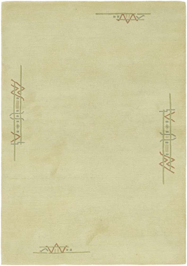 4' x 6' Hand Knotted Nepal Wool Rug