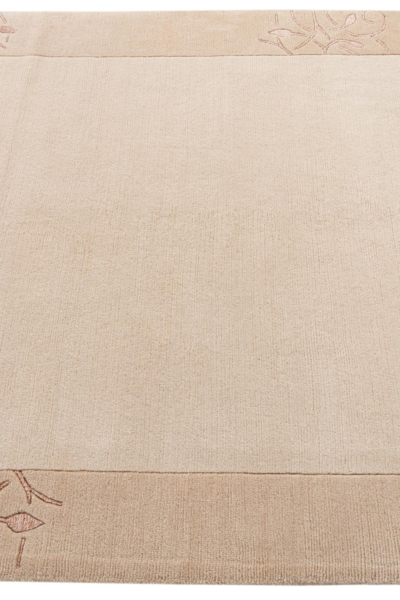 4' 9 x 6' 7 Hand Knotted Nepal Rug