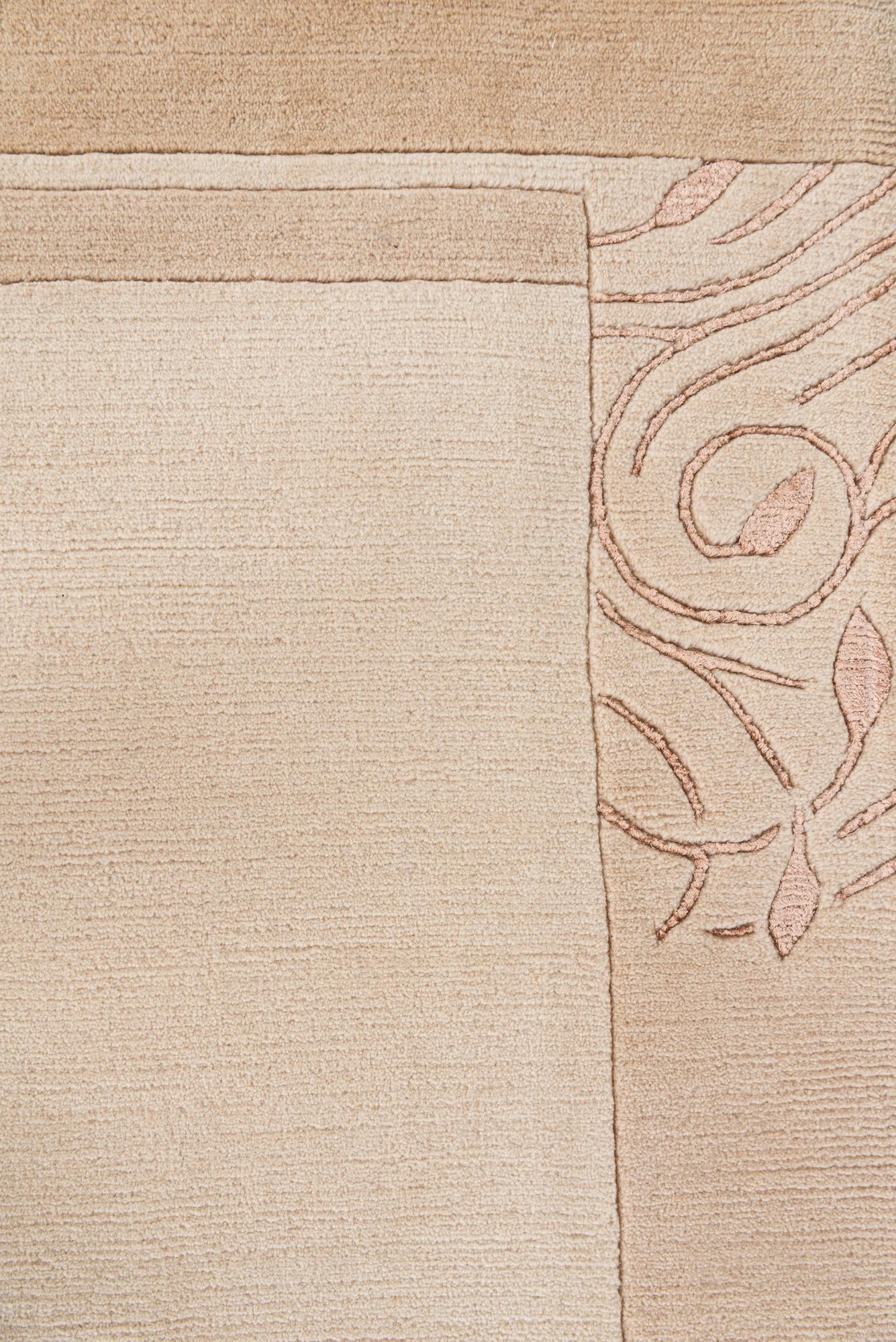 4' 9 x 6' 7 Hand Knotted Nepal Rug