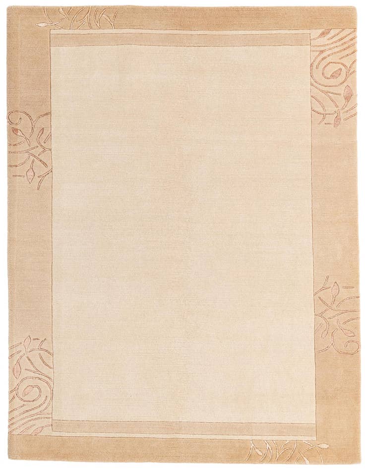 Detail image of 4' 9 x 6' 7 Hand Knotted Nepal Rug