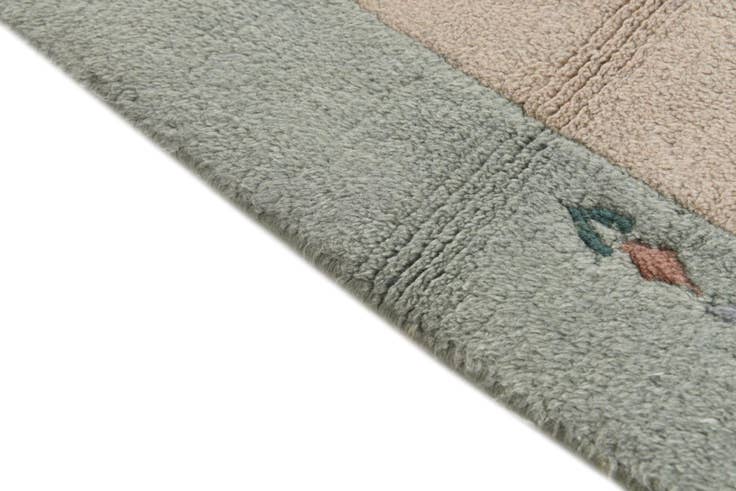 Detail image of 3' 1 x 5' 3 Hand Knotted Nepal Wool Rug