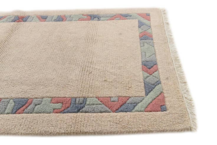 Detail image of 2' 7 x 4' 7 Hand Knotted Nepal Wool Rug