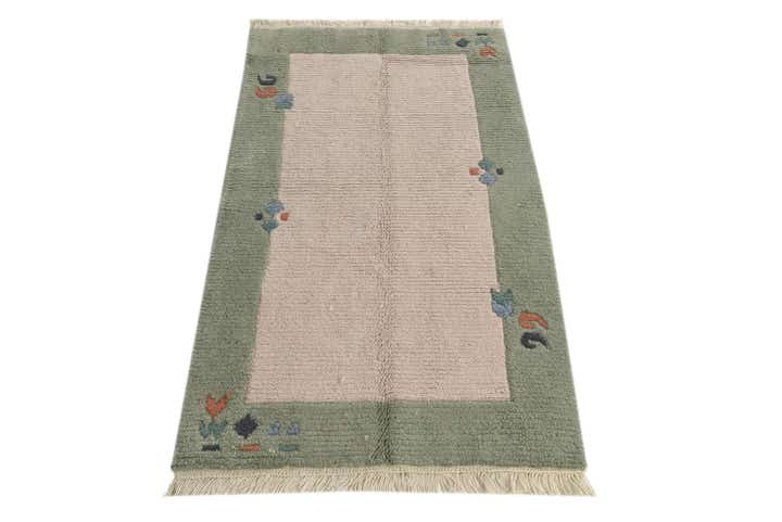 70cm x 130cm anudado a mano nepal Alfombra Lana