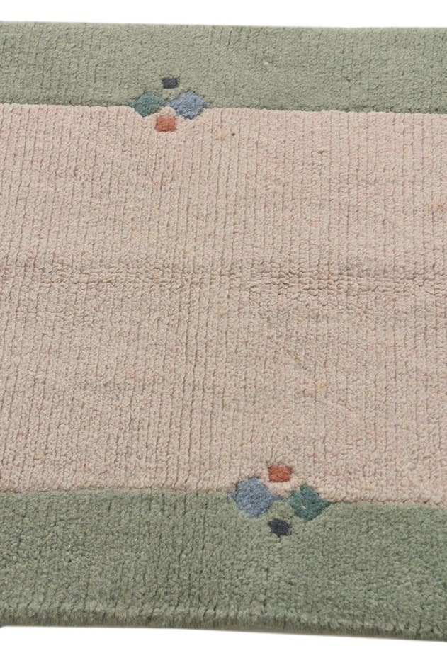 Detail image of 70cm x 130cm anudado a mano nepal Alfombra Lana