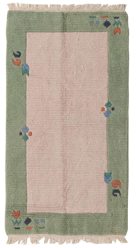 70cm x 130cm anudado a mano nepal Alfombra Lana