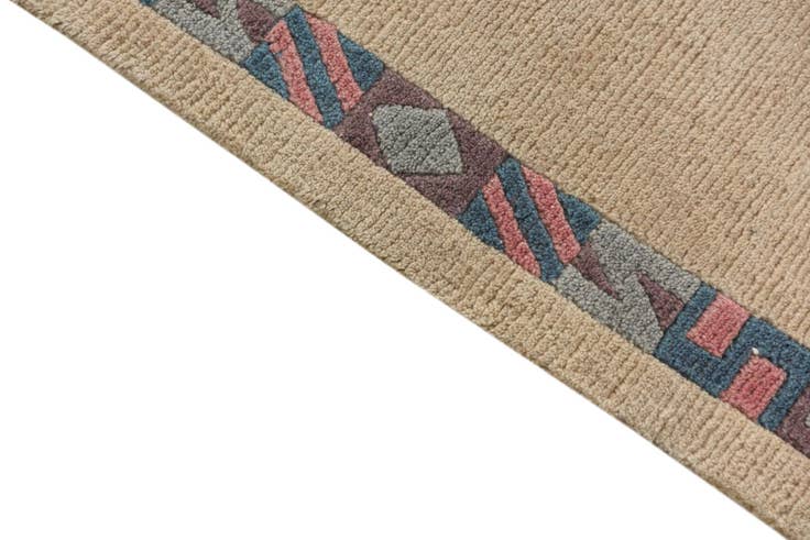 Detail image of 3' 4 x 4' 8 Hand Knotted Nepal Wool Rug