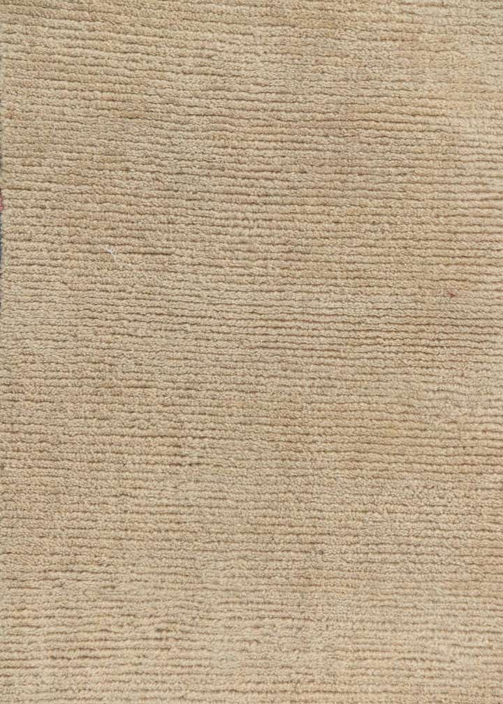 3' 4 x 4' 8 Hand Knotted Nepal Wool Rug