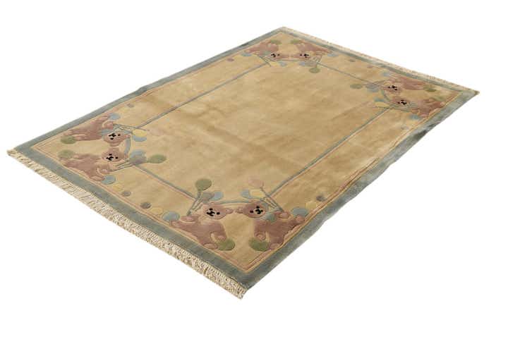 120cm x 180cm anudado a mano nepal Alfombra Lana