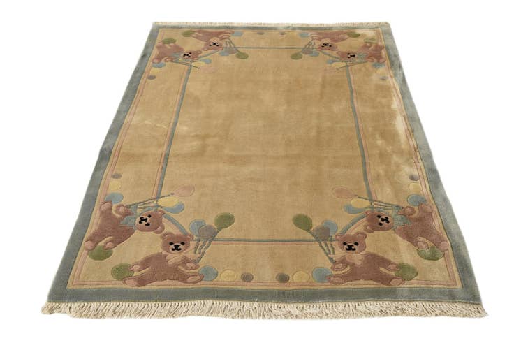 Detail image of 120cm x 180cm anudado a mano nepal Alfombra Lana