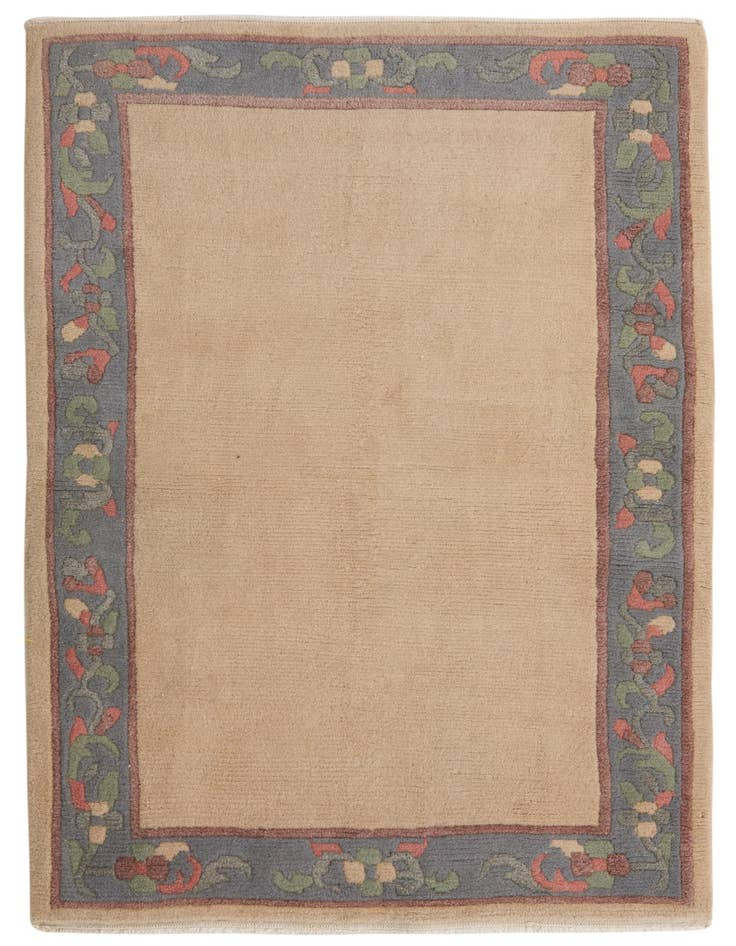 Detail image of 4' x 6' Hand Knotted Nepal Wool Rug