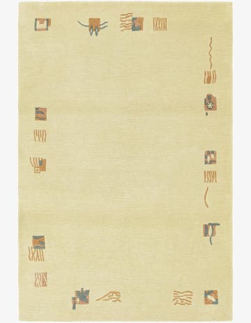 4' x 6' Hand Knotted Nepal Wool Rug