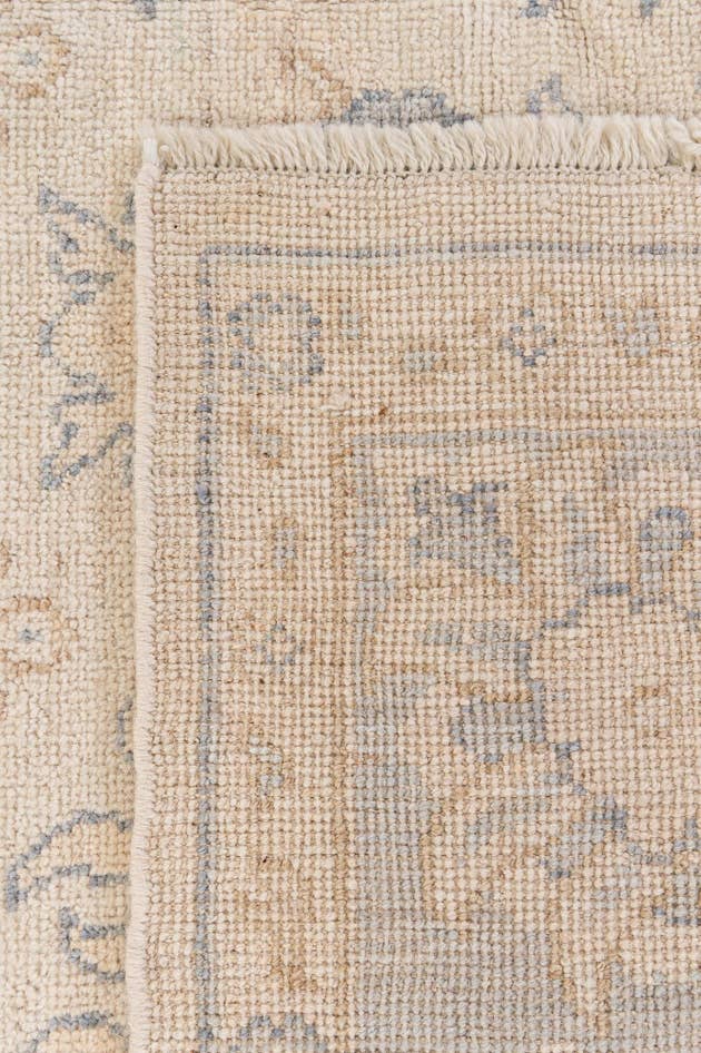 Detail image of 6' 1 x 9' Hand Knotted Oushak Wool Rug