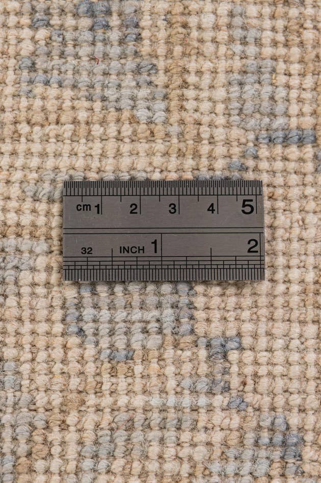 Detail image of 6' 1 x 9' Hand Knotted Oushak Wool Rug