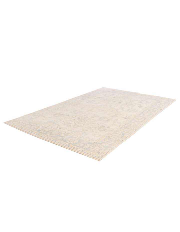 6' 1 x 9' Hand Knotted Oushak Wool Rug