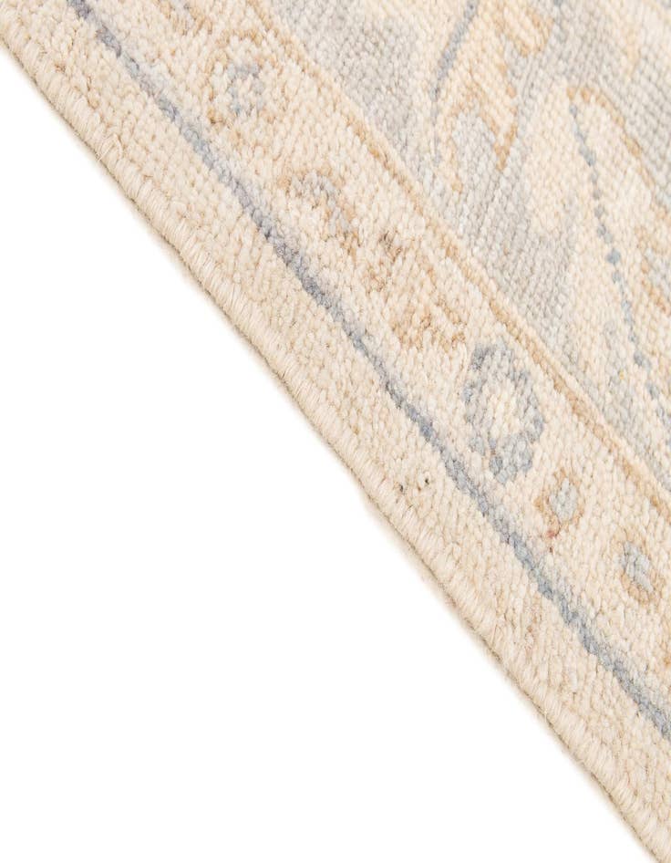 Detail image of 6' 1 x 9'  Hand Knotted Oushak Wool Rug