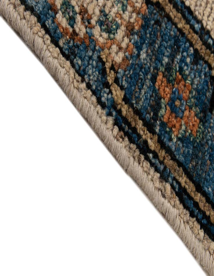 Detail image of 6' 1 x 9' 2  Hand Knotted Oushak Wool Rug