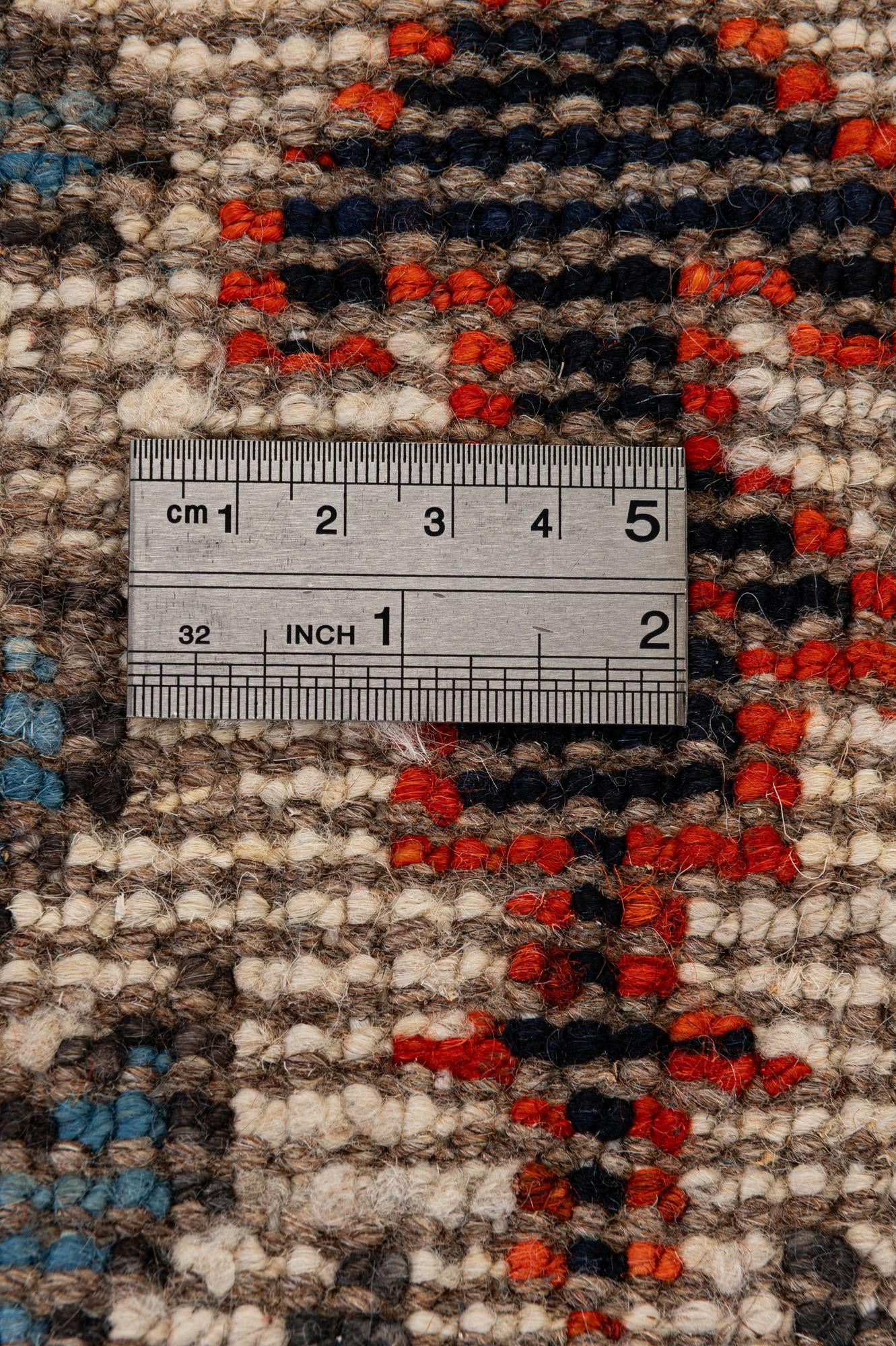 9' 4 x 12' 2 Hand Knotted Oushak Wool Rug