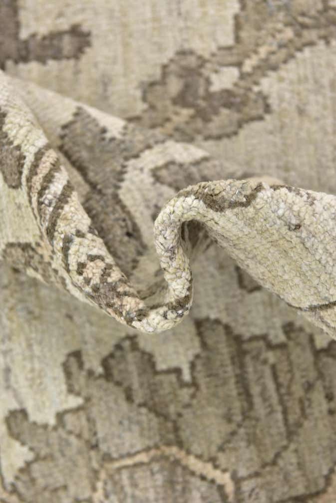 11' 4 x 15' 9 Hand Knotted Oushak Wool Rug