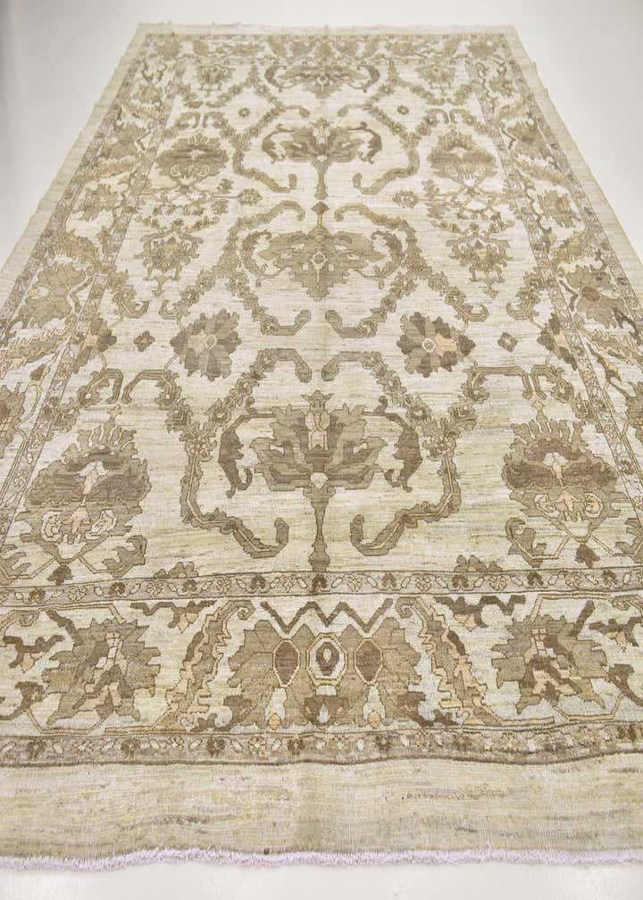 11' 4 x 15' 9 Hand Knotted Oushak Wool Rug